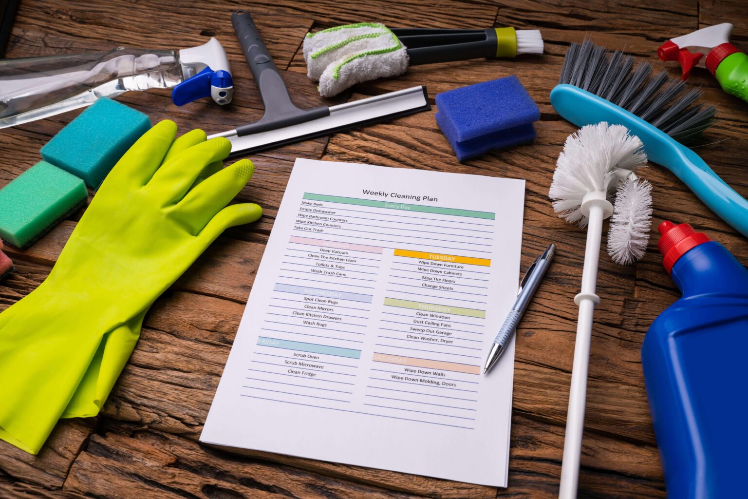 Cleaning Schedules for the Workplace
