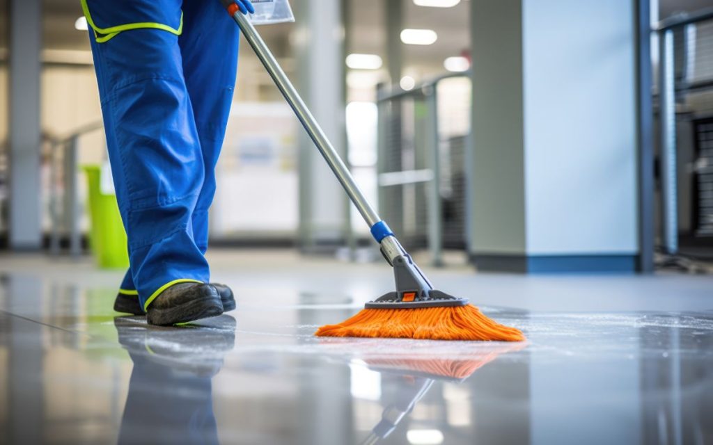 floor cleaning machine