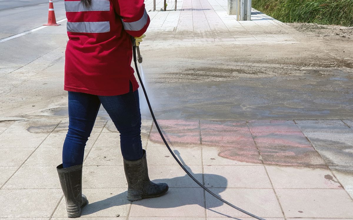 pavement cleaner