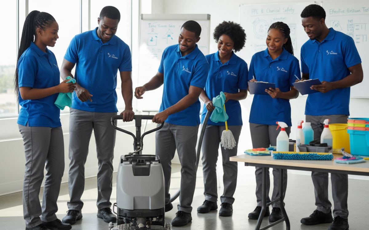 training for cleaning staff