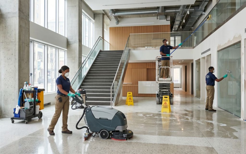 commercial cleaning supplier evaluation