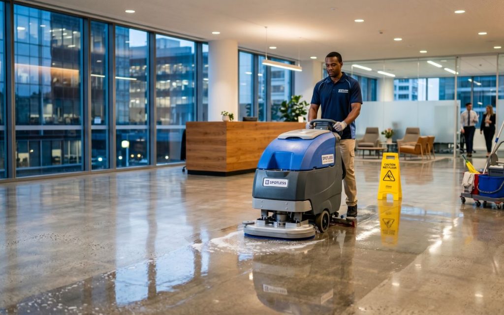 commercial cleaning services checklist