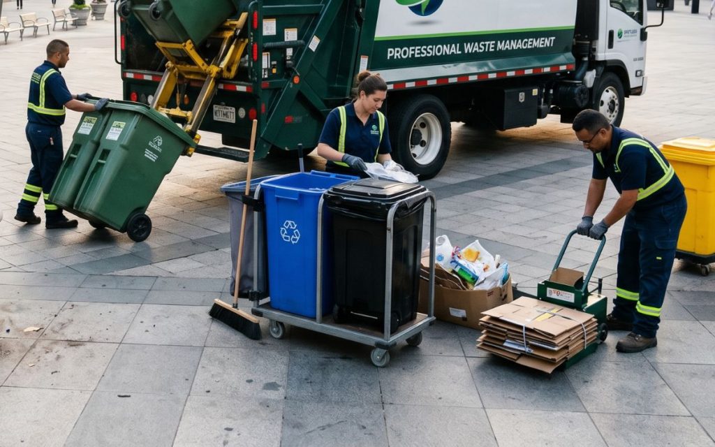 what does a commercial cleaning company do